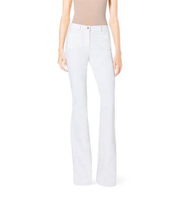 michael kors bell bottoms|Washed Stretch.